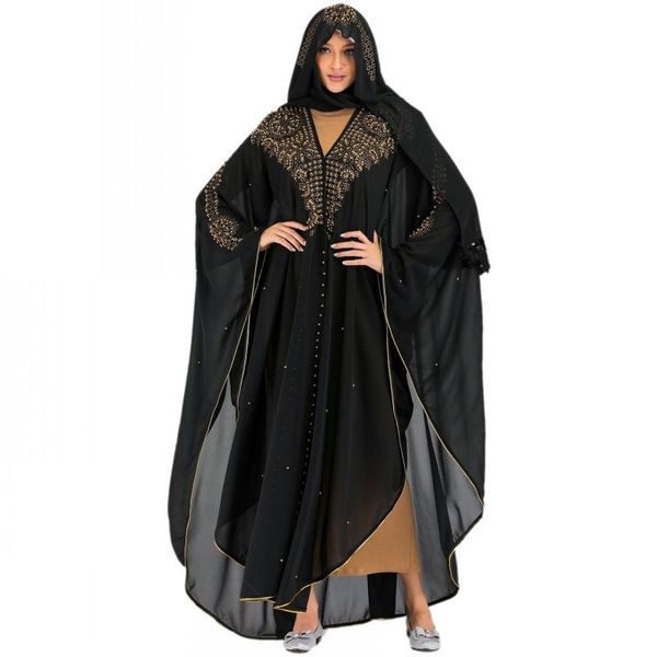 ethnic clothing women's muslim abaya large swing dress chiffon rhinestone elegant fashion loose robe maxi dresses boubou africain femme, Red
ethnic clothing women's muslim abaya large swing dress chiffon rhinestone elegant fashion loose robe maxi dresses boubou africain femme, Red