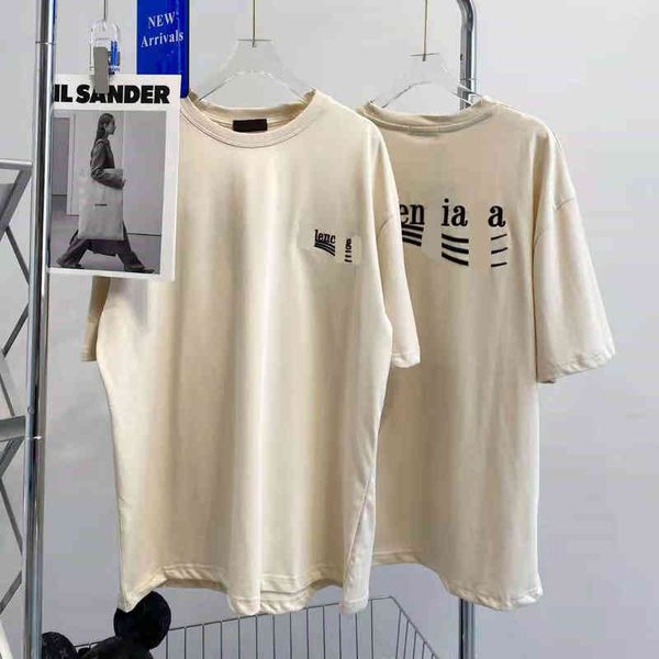 2022 factory wholesale new high version summer fashion letter embroidery simple youth leisure breathable couple short sleeves, White
2022 factory wholesale new high version summer fashion letter embroidery simple youth leisure breathable couple short sleeves, White