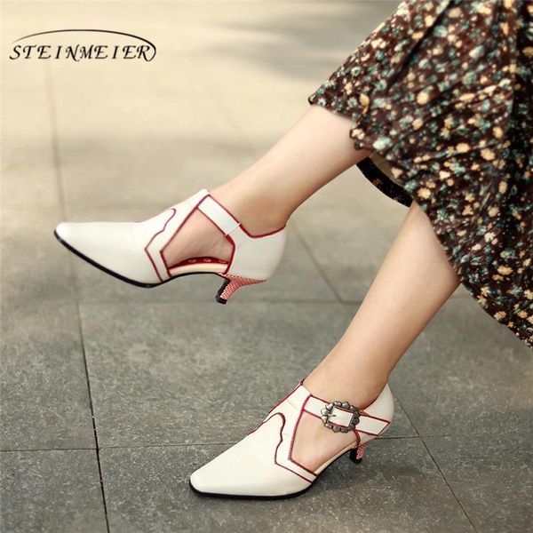 sandals women genuine leather oxford pumps shoes vintage lady heels for 2021 spring beige, Black
sandals women genuine leather oxford pumps shoes vintage lady heels for 2021 spring beige, Black