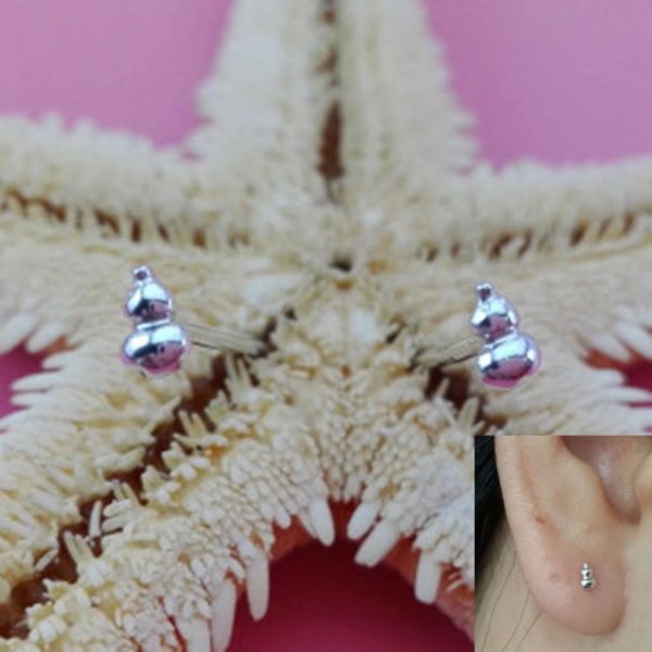 small gourd sterling earrings mini earbone nails small earrings stick temperament
small gourd sterling earrings mini earbone nails small earrings stick temperament