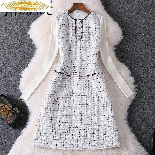 casual dresses dress women spring autumn clothes 2021 office vintage knitted sweater elegant vestidos robe femme yy2507, Black;gray
casual dresses dress women spring autumn clothes 2021 office vintage knitted sweater elegant vestidos robe femme yy2507, Black;gray