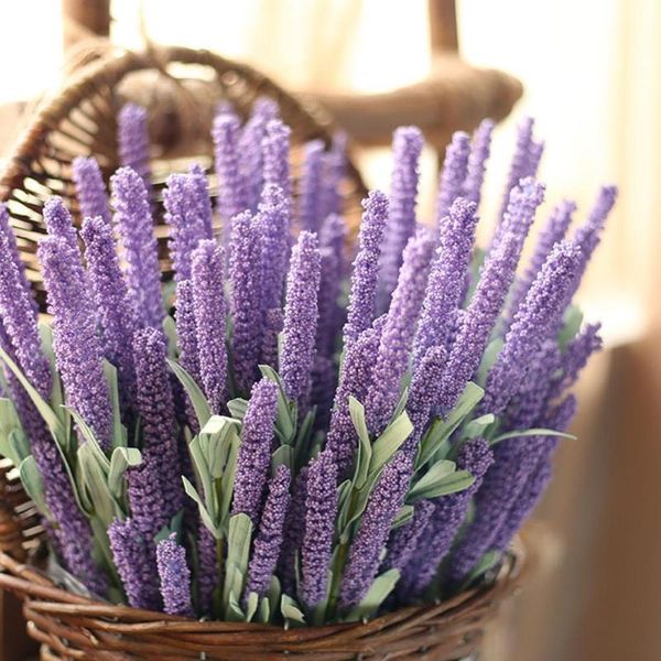 decorative flowers & wreaths 12 head/bouquet romantic artificial lavender silk flower with green home garden decoration fake leaves n8g1
decorative flowers & wreaths 12 head/bouquet romantic artificial lavender silk flower with green home garden decoration fake leaves n8g1