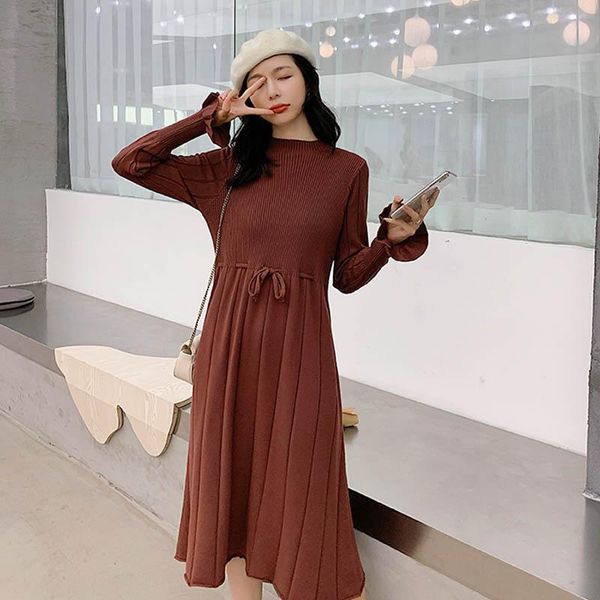 casual dresses 2021 autumn winter long sweater dress one piece women lace up ol lady knitted female a-line knit jumpers vestido, Black;gray
casual dresses 2021 autumn winter long sweater dress one piece women lace up ol lady knitted female a-line knit jumpers vestido, Black;gray
