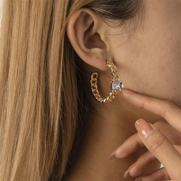hoop & huggie women exaggerated geometric hollow-out set earrings stylish square gemstone creative for ladies trend accessory 2021, Golden;silver
hoop & huggie women exaggerated geometric hollow-out set earrings stylish square gemstone creative for ladies trend accessory 2021, Golden;silver