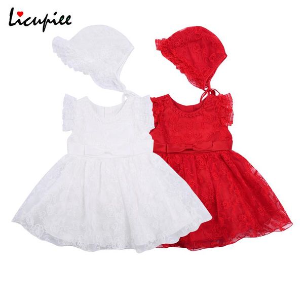 girl's dresses 0-2 years baby girl casual kids dress with hat, girls lace floral round neck sleeve cap for summer, red/white, Red;yellow
girl's dresses 0-2 years baby girl casual kids dress with hat, girls lace floral round neck sleeve cap for summer, red/white, Red;yellow