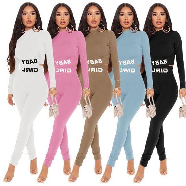 solid color letter printed round neck long sleeve tshirts and slim pencil trousers women two piece outfits autumn suit zdg5, Gray
solid color letter printed round neck long sleeve tshirts and slim pencil trousers women two piece outfits autumn suit zdg5, Gray