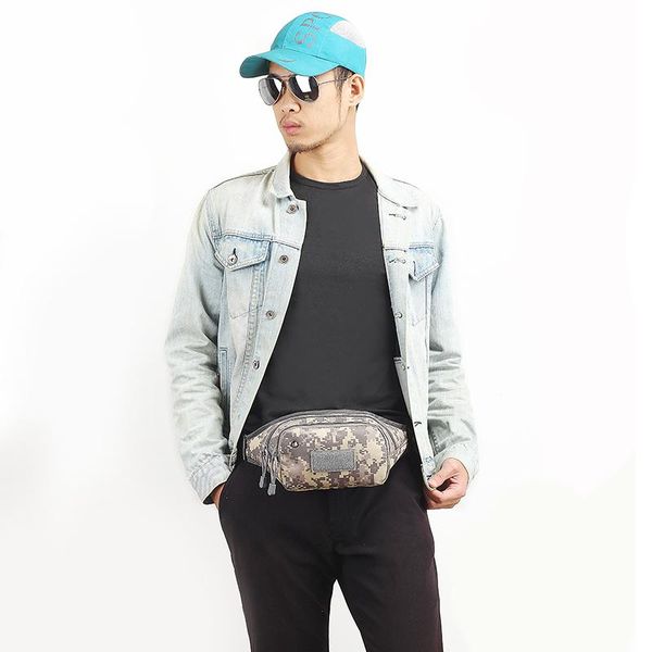 waist bags outdoor sports cycling pack tactical army camouflage slow running shoulder camping hiking earphone hole chest bag
waist bags outdoor sports cycling pack tactical army camouflage slow running shoulder camping hiking earphone hole chest bag