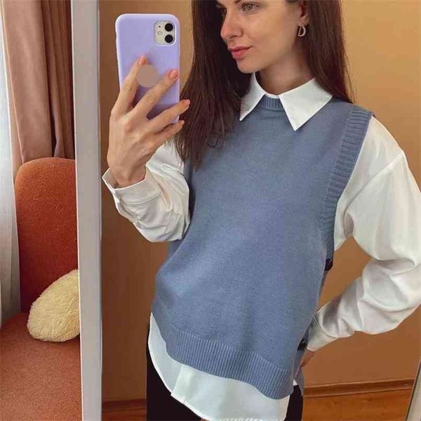 gigogou sweater vest women solid o neck button simple classic elegant office ladies vests ulzzang chic casual knit pullover 210819, Black;white
gigogou sweater vest women solid o neck button simple classic elegant office ladies vests ulzzang chic casual knit pullover 210819, Black;white