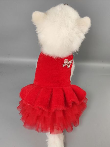 5 colors handmade dog apparel coat dress pet clothes luxury simple fashion design artificial mink tulle skirt soft warm holiday party
5 colors handmade dog apparel coat dress pet clothes luxury simple fashion design artificial mink tulle skirt soft warm holiday party