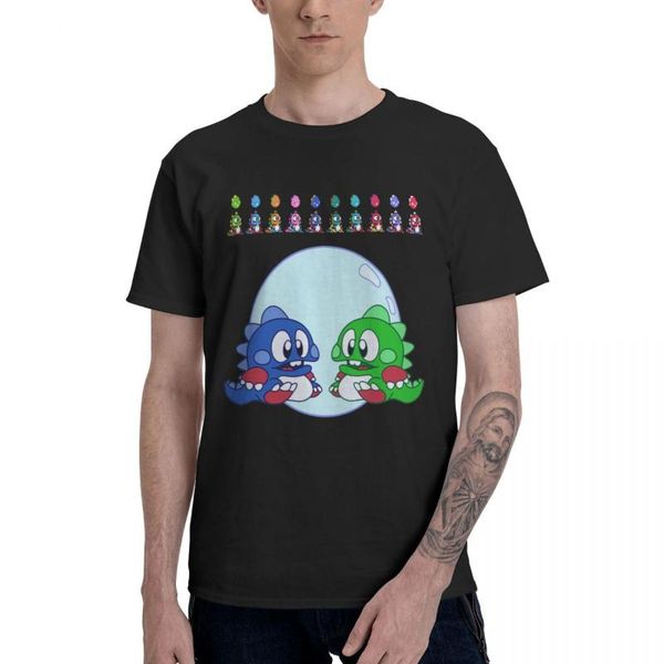 men's t-shirts slim bubble bobble classic game t shirt man custom soft cotton o-neck tee, White;black
men's t-shirts slim bubble bobble classic game t shirt man custom soft cotton o-neck tee, White;black