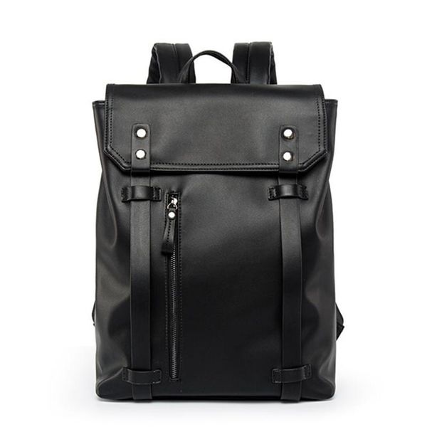 backpack 2021 men's large capacity lapbag waterproof leather backpacks solid black schoolbag casual male travel
backpack 2021 men's large capacity lapbag waterproof leather backpacks solid black schoolbag casual male travel