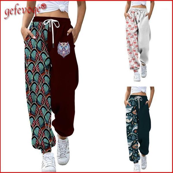 women's pants & capris spring autumn drawstring sweatpants women 2021 casual fashion print pockets streetwear harajuku loose joggers tr, Black;white
women's pants & capris spring autumn drawstring sweatpants women 2021 casual fashion print pockets streetwear harajuku loose joggers tr, Black;white