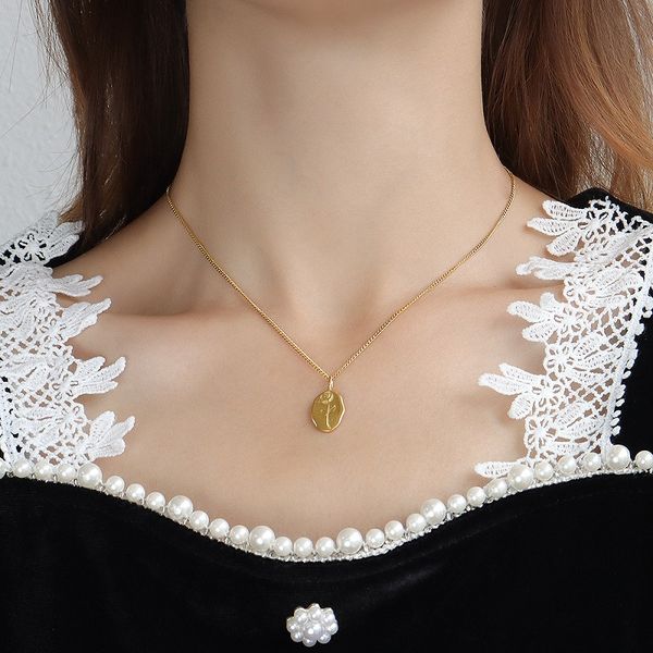 with box europe us est simple necklace flower stone gold pendant necklaces women chocker 40+5cm long p1088, Silver
with box europe us est simple necklace flower stone gold pendant necklaces women chocker 40+5cm long p1088, Silver
