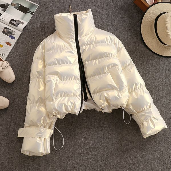 winter women jackets warm bright short down parkas thick puffer jacket stand collar female coat casual slim outwear u311, Black
winter women jackets warm bright short down parkas thick puffer jacket stand collar female coat casual slim outwear u311, Black