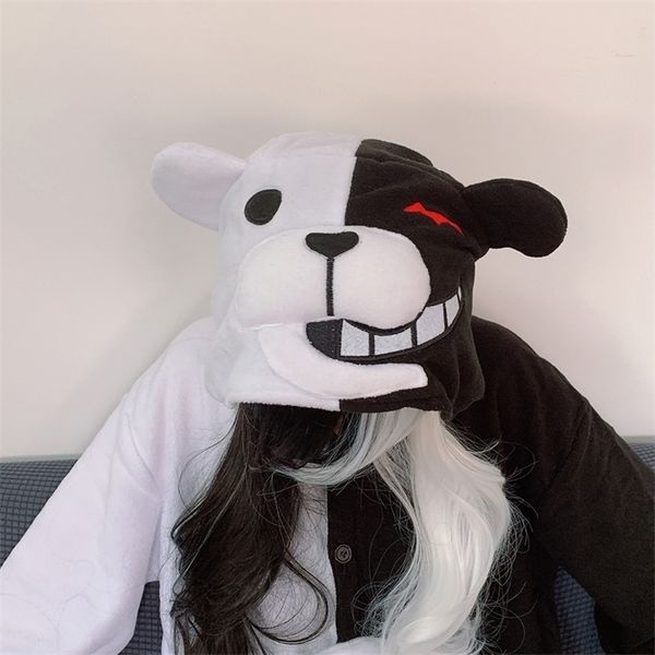 yeskigu monokuma kigurumis onesie anime bear jumpsuit pajama black white animal outfit women men party suit winter overall
yeskigu monokuma kigurumis onesie anime bear jumpsuit pajama black white animal outfit women men party suit winter overall