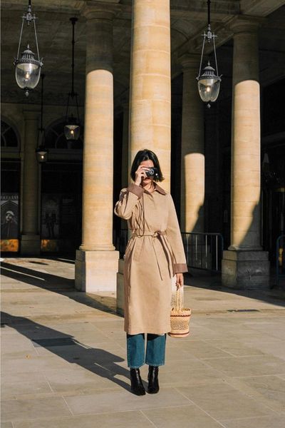 women's trench coats 2021 autumn winter wool thousand bird lattice lined french long windbreaker coat with belt, Tan;black
women's trench coats 2021 autumn winter wool thousand bird lattice lined french long windbreaker coat with belt, Tan;black