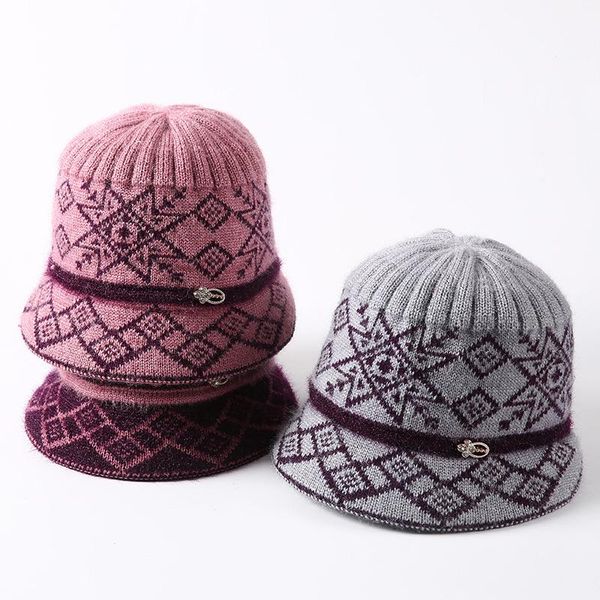 beanie/skull caps winter thicken plush warm hat for women elastic kintting windproof snowproof fedoras ultra-thick clothing accessories, Blue;gray
beanie/skull caps winter thicken plush warm hat for women elastic kintting windproof snowproof fedoras ultra-thick clothing accessories, Blue;gray