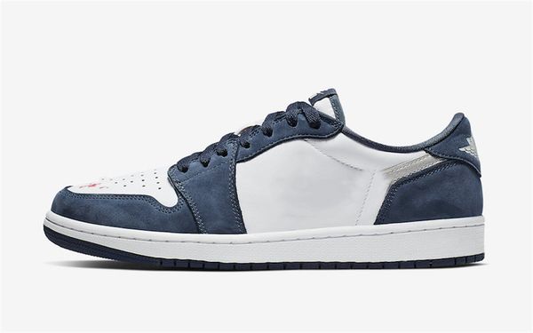 1 low midnight navy basketball shoes mens white ember glow metallic silver jumpman 1s designer sports sneakers
1 low midnight navy basketball shoes mens white ember glow metallic silver jumpman 1s designer sports sneakers