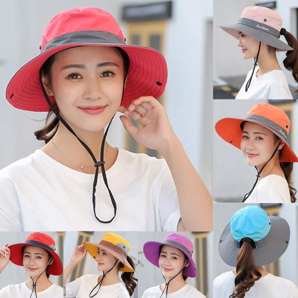 outdoor hats summer adjustable uv protection women foldable mesh wide beach fishing hat bucket cap travel, Black;white
outdoor hats summer adjustable uv protection women foldable mesh wide beach fishing hat bucket cap travel, Black;white