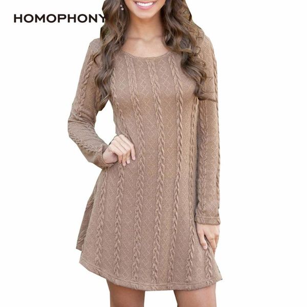 homophony knitted sweater dress o-neck woman solid autumn and winter long sleeve dresses for women vestido de mujer casual, Black;gray
homophony knitted sweater dress o-neck woman solid autumn and winter long sleeve dresses for women vestido de mujer casual, Black;gray