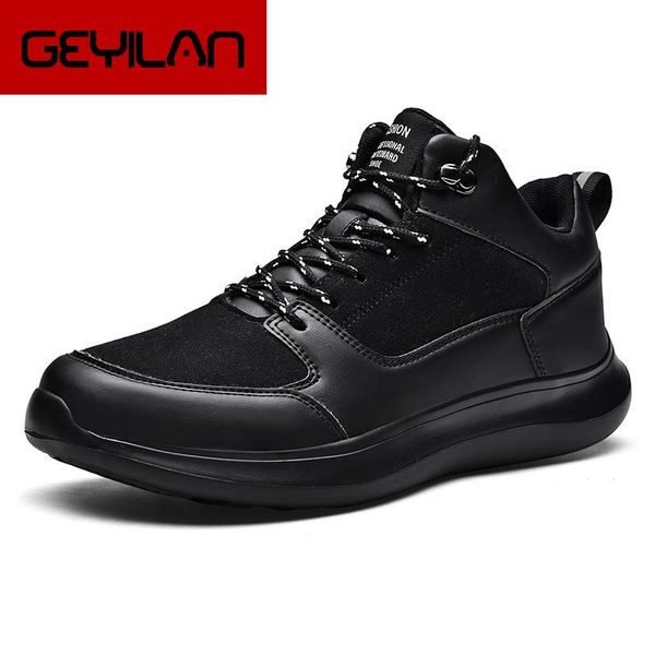 boots winter mens pu leather fashion men warm men's plus fur snow sneakers shoes, Black
boots winter mens pu leather fashion men warm men's plus fur snow sneakers shoes, Black