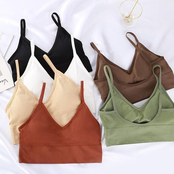 camisoles & tanks seamless bras for women deep v neck no steel ring underwear detachable vest u shaped beauty back breathable sports short t, Black;white
camisoles & tanks seamless bras for women deep v neck no steel ring underwear detachable vest u shaped beauty back breathable sports short t, Black;white