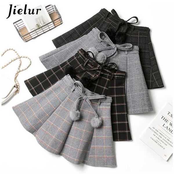 jielur plaid skirts autumn winter slim chic saia falda skirt high waist zipper mini s- 211119, Black
jielur plaid skirts autumn winter slim chic saia falda skirt high waist zipper mini s- 211119, Black