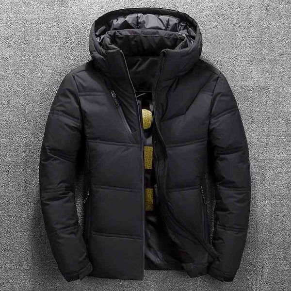 winter coat men's thick white duck down men snow parka et overcoat windbreaker hooded warm parkas, Black;white
winter coat men's thick white duck down men snow parka et overcoat windbreaker hooded warm parkas, Black;white