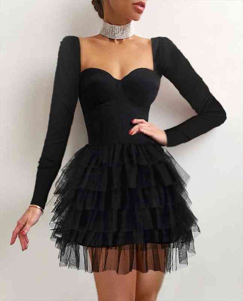 mesh elegant long sleeve womens dresses off shoulder high waist tulle tutu a line formal party ladies solid color vestido, Black;gray
mesh elegant long sleeve womens dresses off shoulder high waist tulle tutu a line formal party ladies solid color vestido, Black;gray