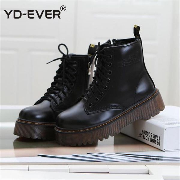 boots botas women motorcycle ankle wedges female lace up platforms autumn winter leather oxford shoes woman high heels, Black
boots botas women motorcycle ankle wedges female lace up platforms autumn winter leather oxford shoes woman high heels, Black