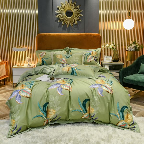 spring and summer breeze small fresh countryside four piece set of pure cotton bedding sheet quilt cover
spring and summer breeze small fresh countryside four piece set of pure cotton bedding sheet quilt cover