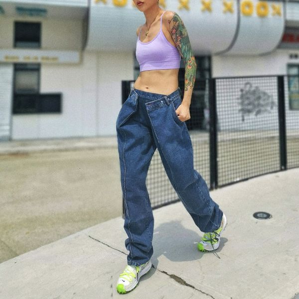 women's jeans aimenunu denim trousers high waist pocket wide leg female autumn streetwear large size fashion 1 g9jx, Blue
women's jeans aimenunu denim trousers high waist pocket wide leg female autumn streetwear large size fashion 1 g9jx, Blue
