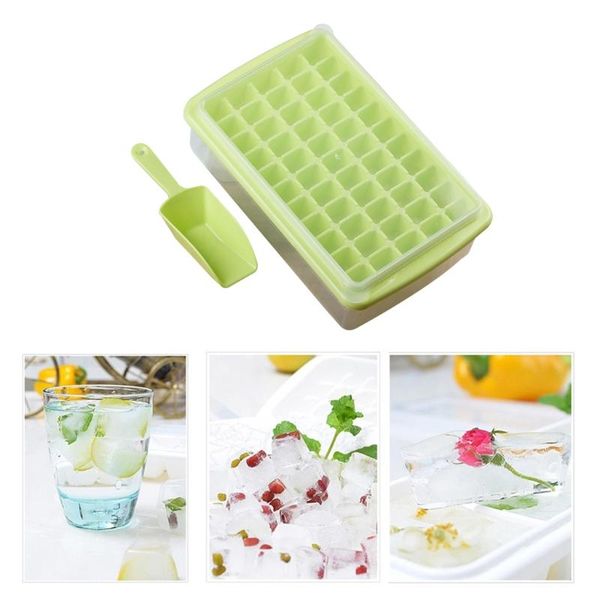 kitchen crisper 55 cells ice cube tray with lid mini nuggets container a0kc storage bottles & jars
kitchen crisper 55 cells ice cube tray with lid mini nuggets container a0kc storage bottles & jars