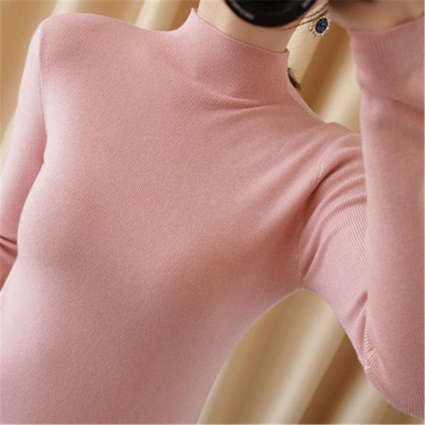 women's sweaters 2021 korean turtleneck for women winter warm pullover autumn basic shirt short slim female pz3532, White;black
women's sweaters 2021 korean turtleneck for women winter warm pullover autumn basic shirt short slim female pz3532, White;black