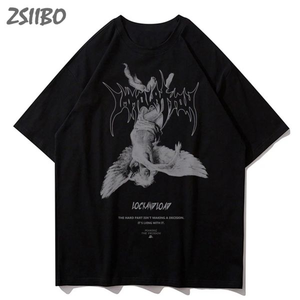 harajuku art men's t-shirt, large shirt, angel embossing, hip hop, casual, cool, summer, neutral, White;black
harajuku art men's t-shirt, large shirt, angel embossing, hip hop, casual, cool, summer, neutral, White;black