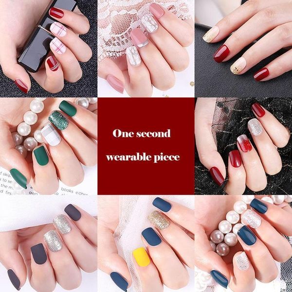 30pcs glue on false nail fashion removable fake long tip patch chip extensions artificial diy art sticker1, Red;gold
30pcs glue on false nail fashion removable fake long tip patch chip extensions artificial diy art sticker1, Red;gold