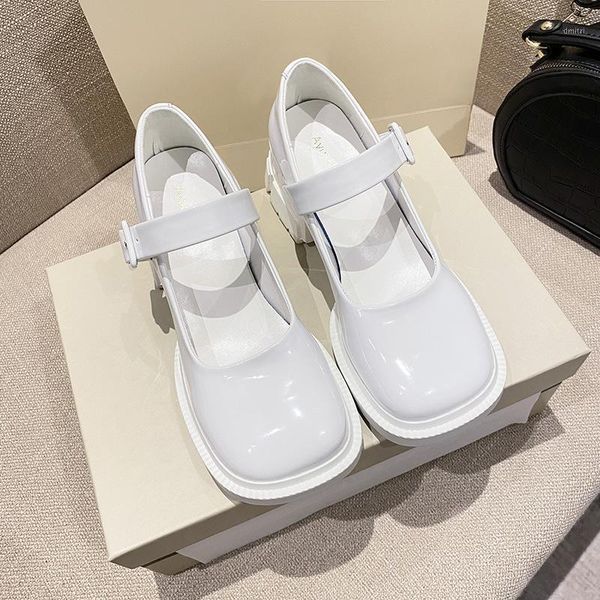 dress shoes high-quality mary jane fashion leather women thick-soled white classic single college style all-match women's, Black
dress shoes high-quality mary jane fashion leather women thick-soled white classic single college style all-match women's, Black