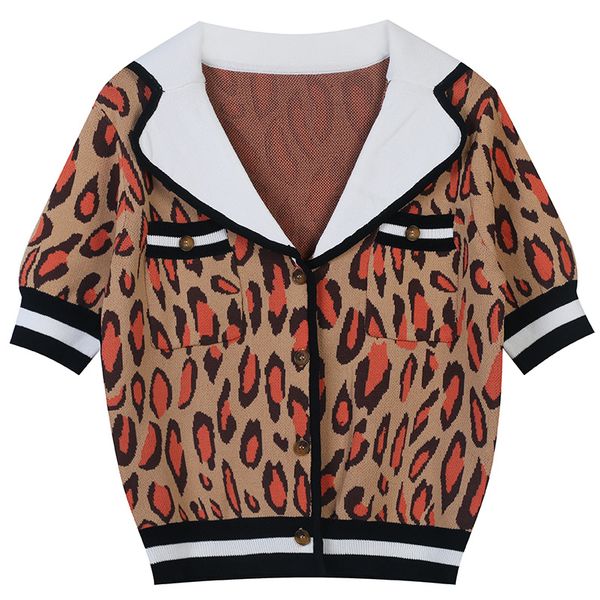 1106 2022 spring autumn brand same style sweater short sleeve lapel neck cardigan fashion womens clothes womens mingmei, White;black
1106 2022 spring autumn brand same style sweater short sleeve lapel neck cardigan fashion womens clothes womens mingmei, White;black