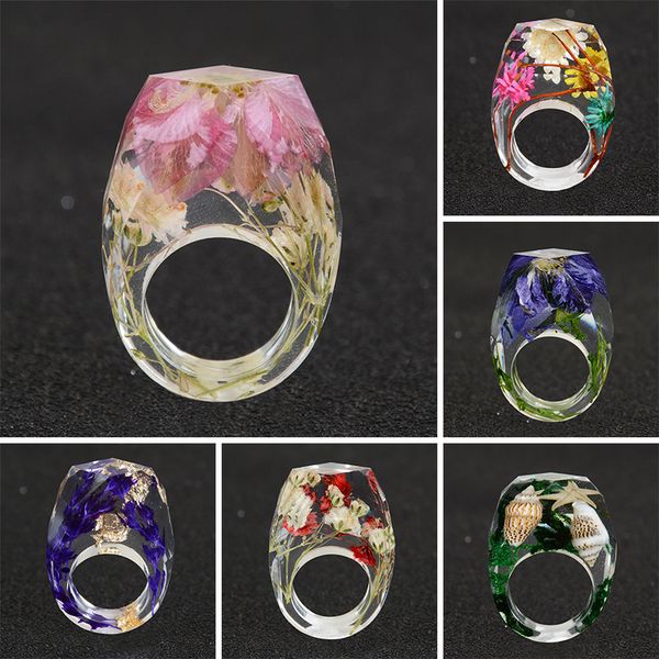 transparent forest handmade dried flower resin ring colorful pattern scenery finger ring for women fashion jewelry rings, Silver
transparent forest handmade dried flower resin ring colorful pattern scenery finger ring for women fashion jewelry rings, Silver