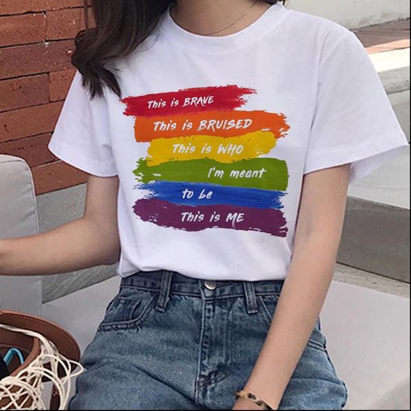 lesbian lgbt harajuku ullzang t women shirts 90s gay pride graphic shirt rainbow cartoon print fashion, White
lesbian lgbt harajuku ullzang t women shirts 90s gay pride graphic shirt rainbow cartoon print fashion, White