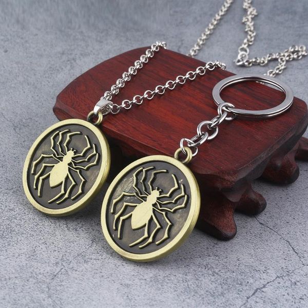 pendant necklaces anime jewelry x necklace phantom troupe spider rope chain choker metal women men charm gifts, Silver
pendant necklaces anime jewelry x necklace phantom troupe spider rope chain choker metal women men charm gifts, Silver