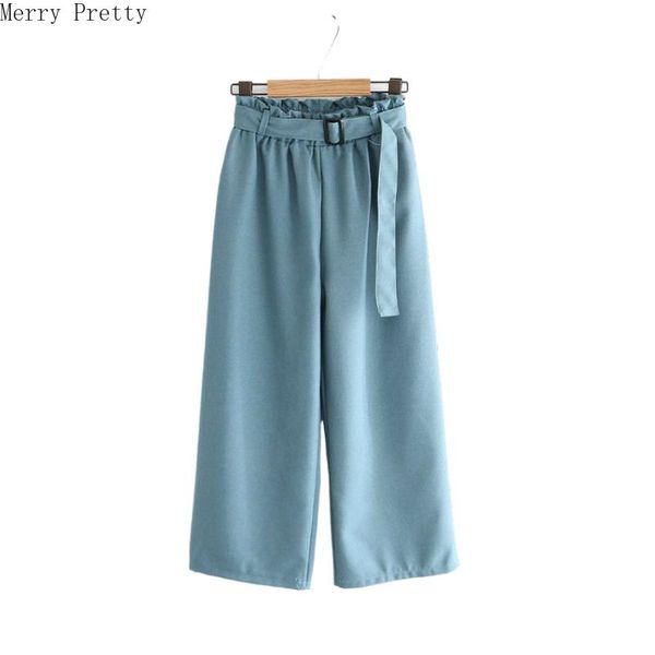 women's pants & capris women wide leg with sashes high waist ankle length 2021 spring female casual loose fashion long office, Black;white
women's pants & capris women wide leg with sashes high waist ankle length 2021 spring female casual loose fashion long office, Black;white