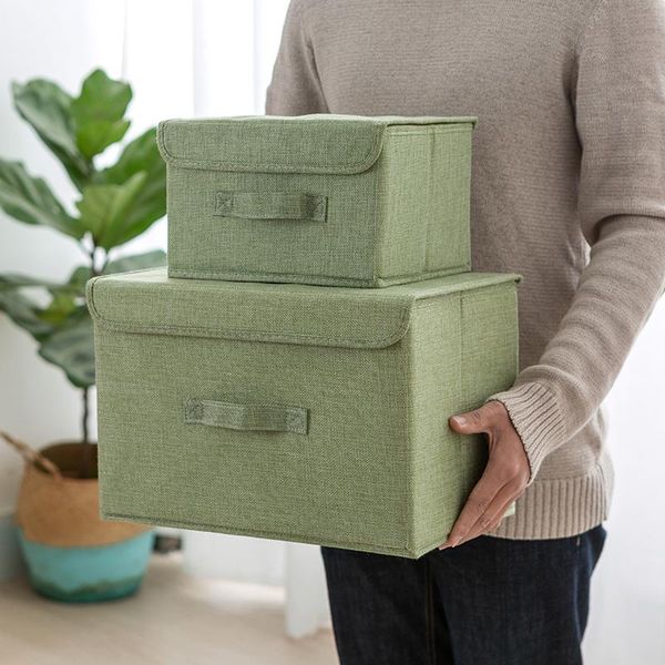 storage boxes & bins portable folding square cotton linen box wardrobe organizer container toys
storage boxes & bins portable folding square cotton linen box wardrobe organizer container toys