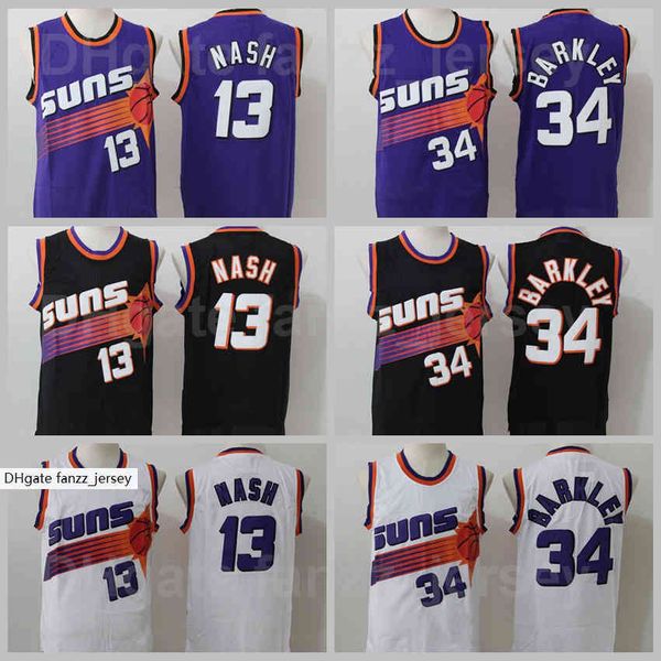 men retro steve nash jersey 13 basketball vintage charles barkley 34 black purple white team color embroidery and stitched breathable high q, Black;red
men retro steve nash jersey 13 basketball vintage charles barkley 34 black purple white team color embroidery and stitched breathable high q, Black;red