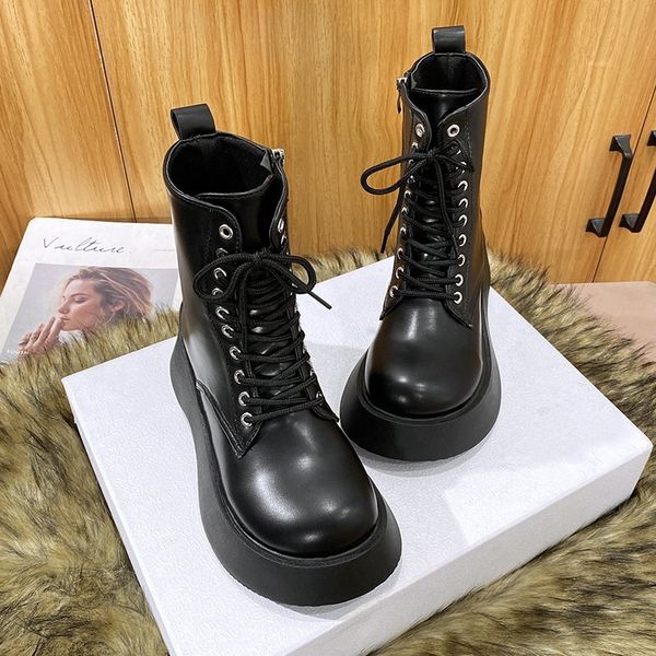female zipper lace up autumn shoes dropshipping winter boots ladies pu leather ankle boots women fashion black platform
female zipper lace up autumn shoes dropshipping winter boots ladies pu leather ankle boots women fashion black platform
