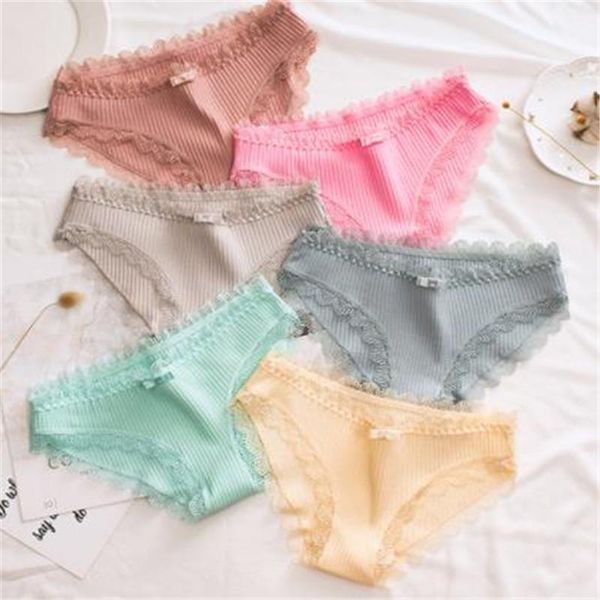 women's panties girl inside thread cotton underwear lace briefs comfortable breathable bowknot is 2021 ms 018, Black;pink
women's panties girl inside thread cotton underwear lace briefs comfortable breathable bowknot is 2021 ms 018, Black;pink