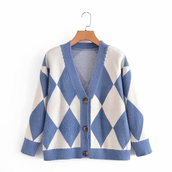 women's knits & tees casual women v neck single-breasted vest tide spring-autumn fashion ladies england style female diamond knitted, White
women's knits & tees casual women v neck single-breasted vest tide spring-autumn fashion ladies england style female diamond knitted, White