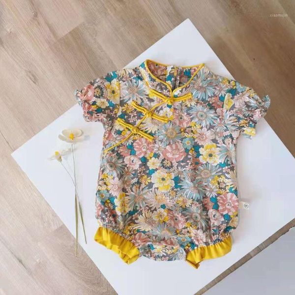 rompers halilo chinese style summer baby floral cute clothes for girl 1st birthday infant onesie little girls jumpsuit, Blue
rompers halilo chinese style summer baby floral cute clothes for girl 1st birthday infant onesie little girls jumpsuit, Blue
