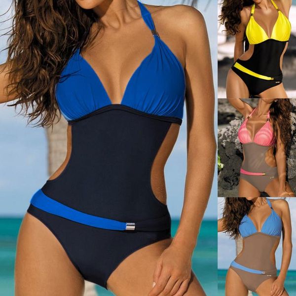 women's swimwear ladies one piece swimsuit 2021 patchwork women bathing suits beach wear swim print monokini s-2xl, White;black
women's swimwear ladies one piece swimsuit 2021 patchwork women bathing suits beach wear swim print monokini s-2xl, White;black