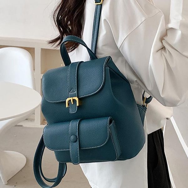 backpack style women's 2021 travel pu leather handbag schoolbag for girls bag female shoulder back mochila
backpack style women's 2021 travel pu leather handbag schoolbag for girls bag female shoulder back mochila
